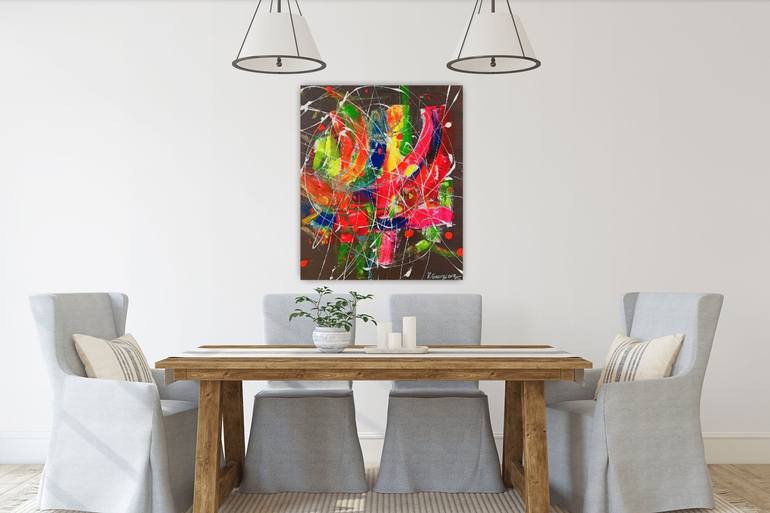 Original Abstract Painting by Vanya Georgieva