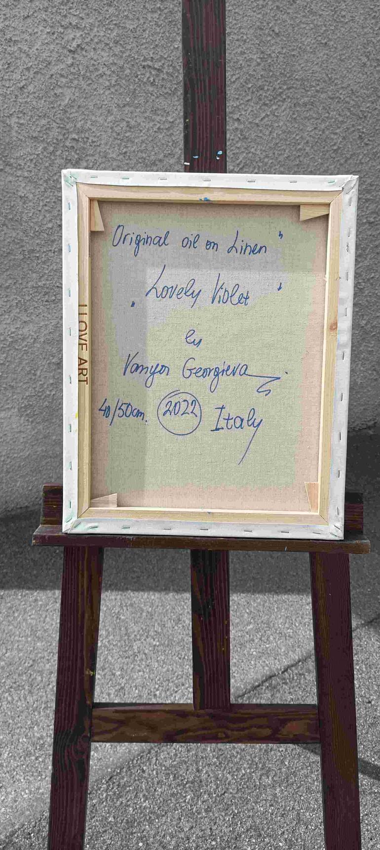 Original Abstract Expressionism Landscape Painting by Vanya Georgieva