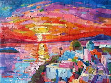 Print of Abstract Expressionism Cities Paintings by Vanya Georgieva