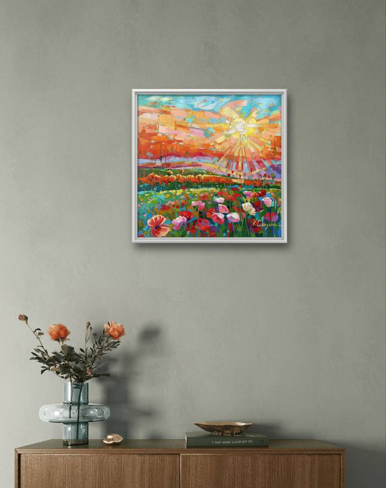 Original Impressionism Landscape Painting by Vanya Georgieva