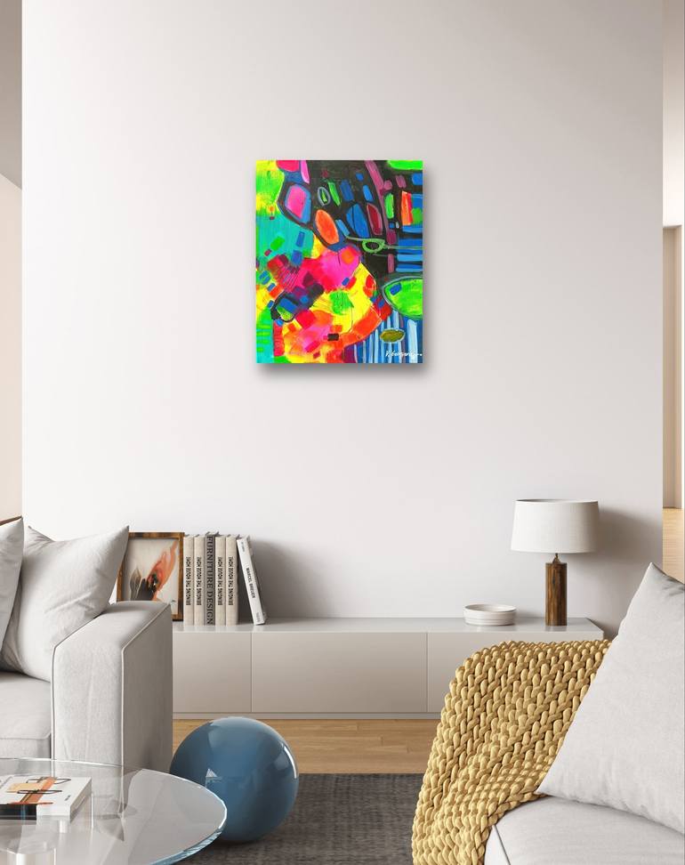 Original Abstract Painting by Vanya Georgieva