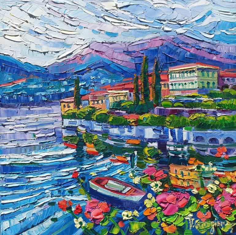 Print of Abstract Expressionism Landscape Paintings by Vanya Georgieva