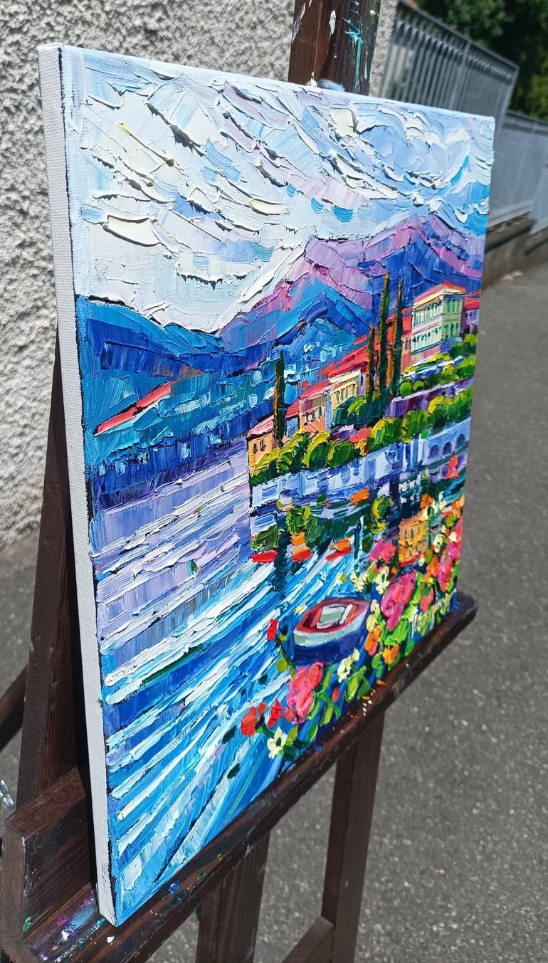 Original Abstract Expressionism Landscape Painting by Vanya Georgieva