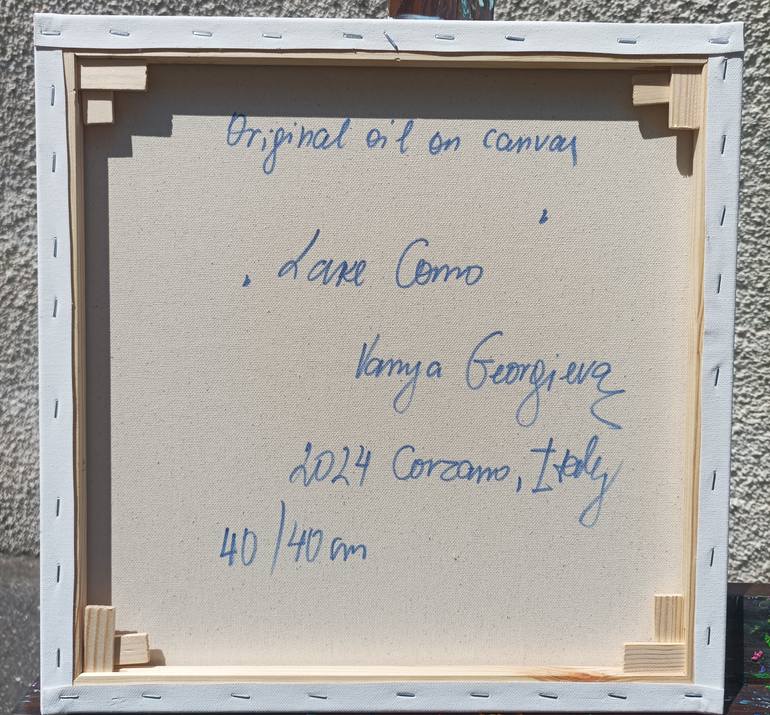 Original Abstract Expressionism Landscape Painting by Vanya Georgieva