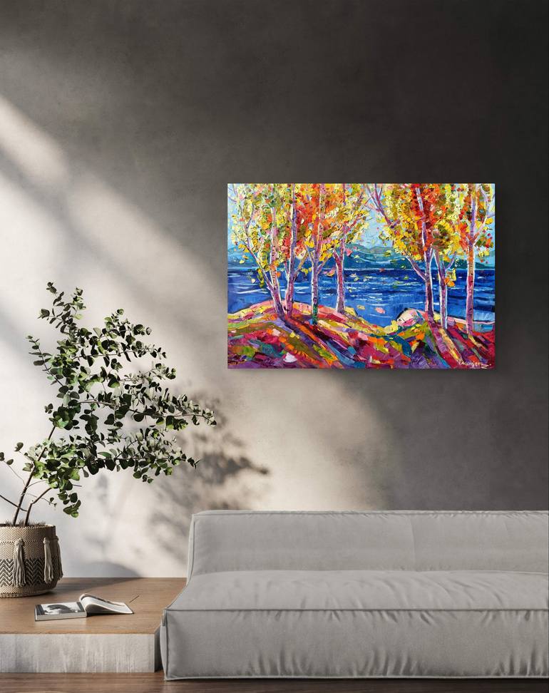 Original Contemporary Landscape Painting by Vanya Georgieva