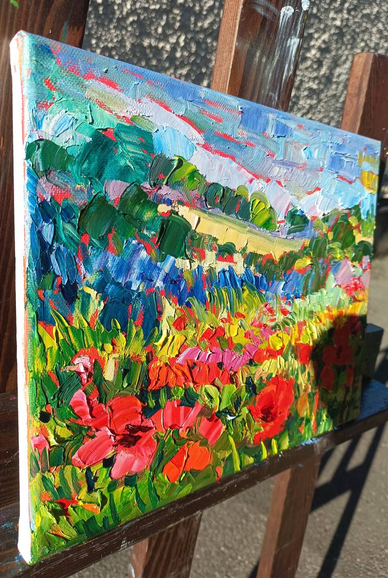 Original Impressionism Landscape Painting by Vanya Georgieva