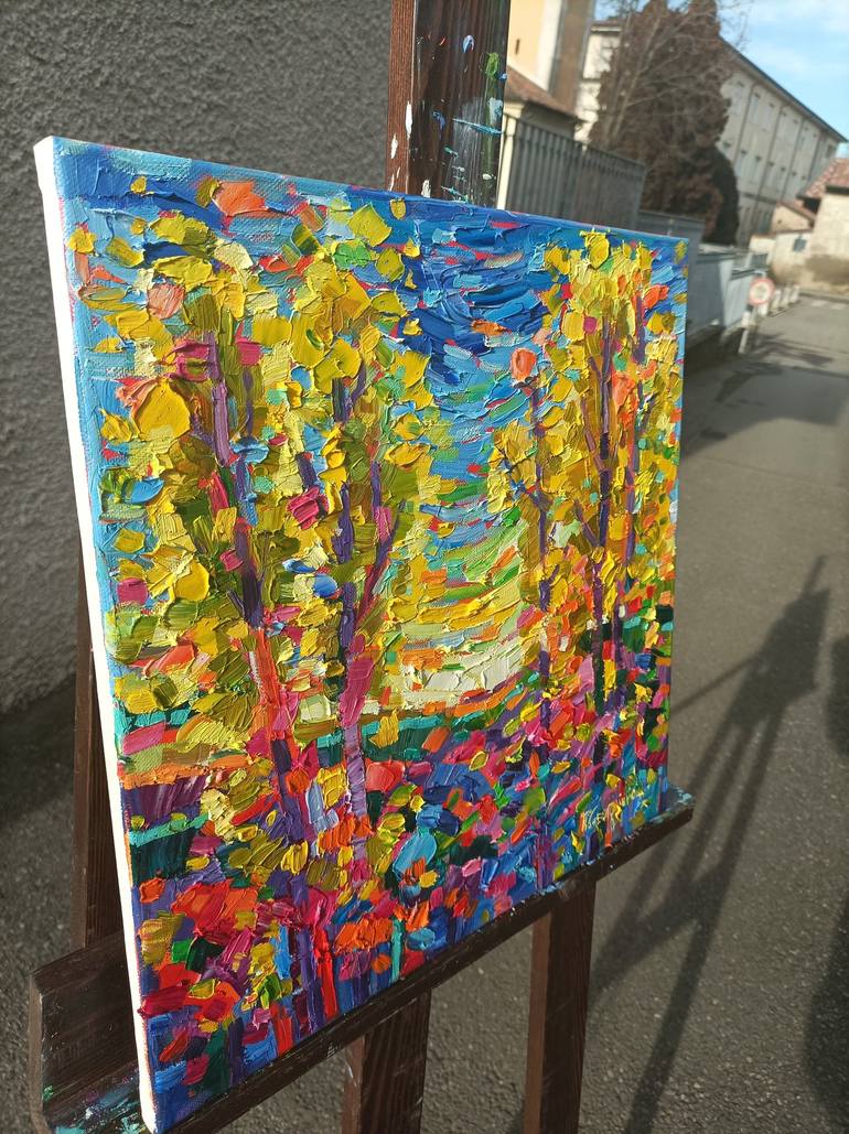 Original Impressionism Landscape Painting by Vanya Georgieva