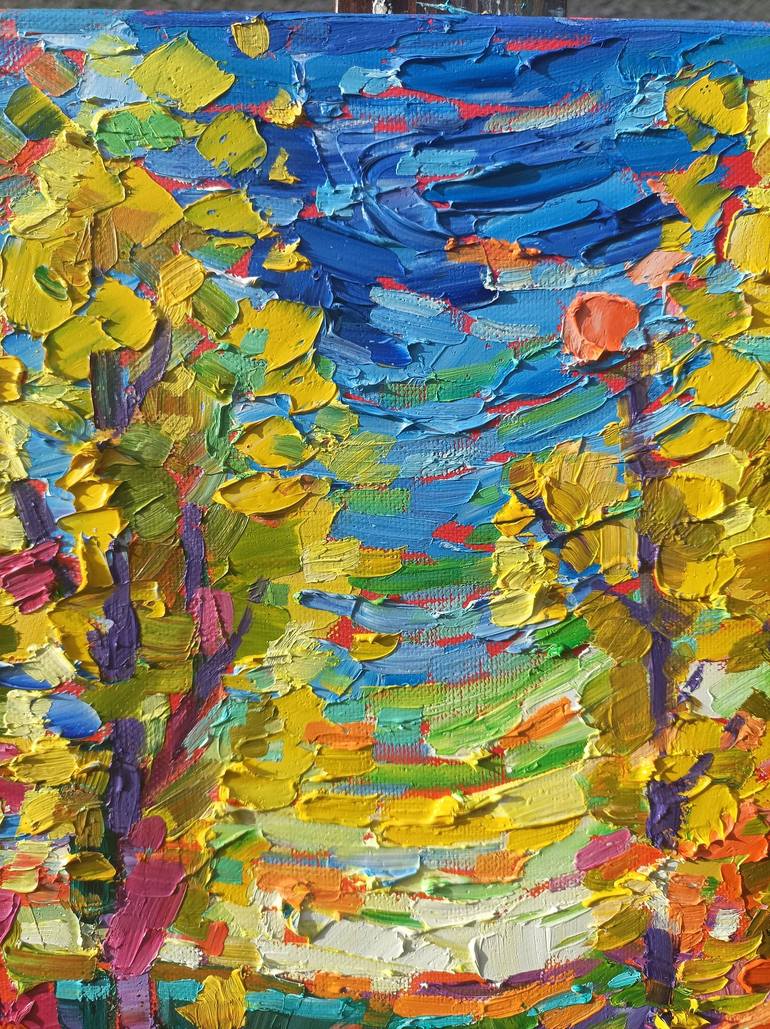 Original Impressionism Landscape Painting by Vanya Georgieva