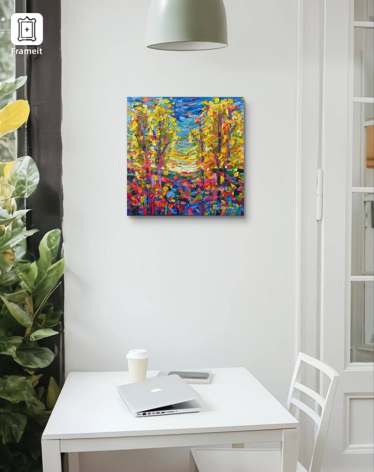 Original Impressionism Landscape Painting by Vanya Georgieva