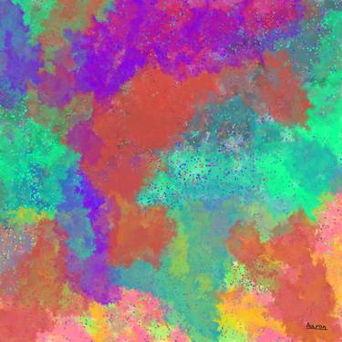 Print of Abstract Expressionism Abstract Digital by Aaron Naqvi