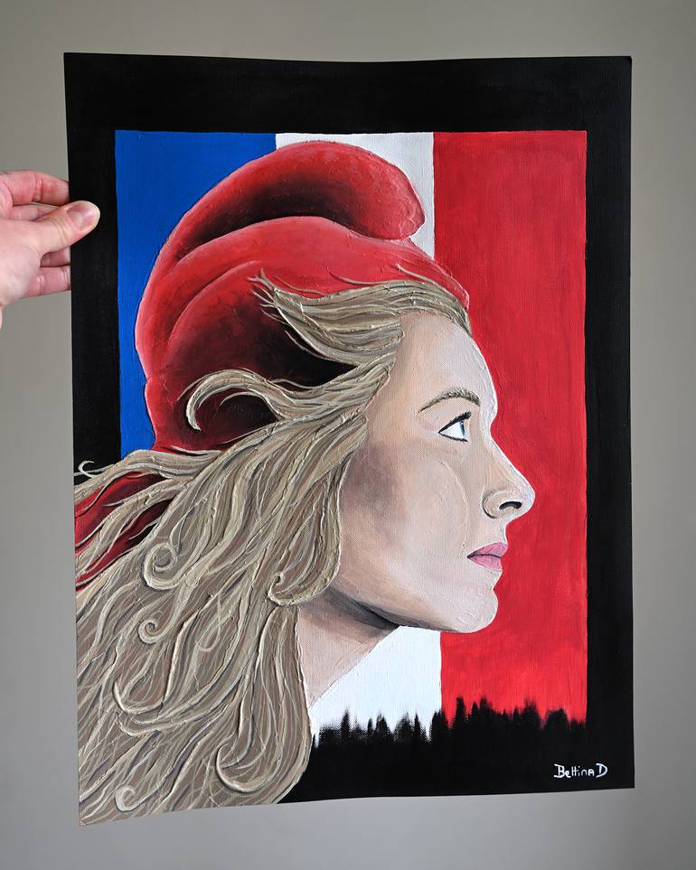 Original Portraiture People Painting by Bettina Dupont