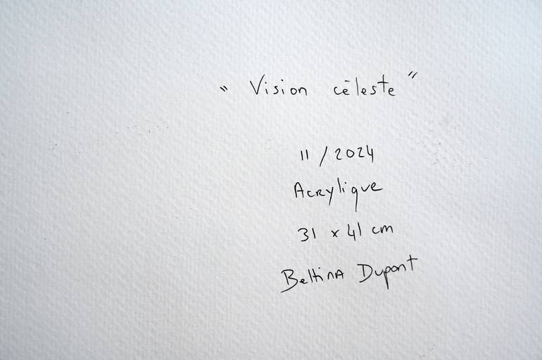 Original Conceptual Geometric Painting by Bettina Dupont