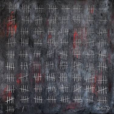 Original Conceptual Graffiti Painting by Bettina Dupont