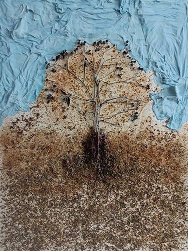 Original Abstract Nature Mixed Media by Elon  Drake  - New York City