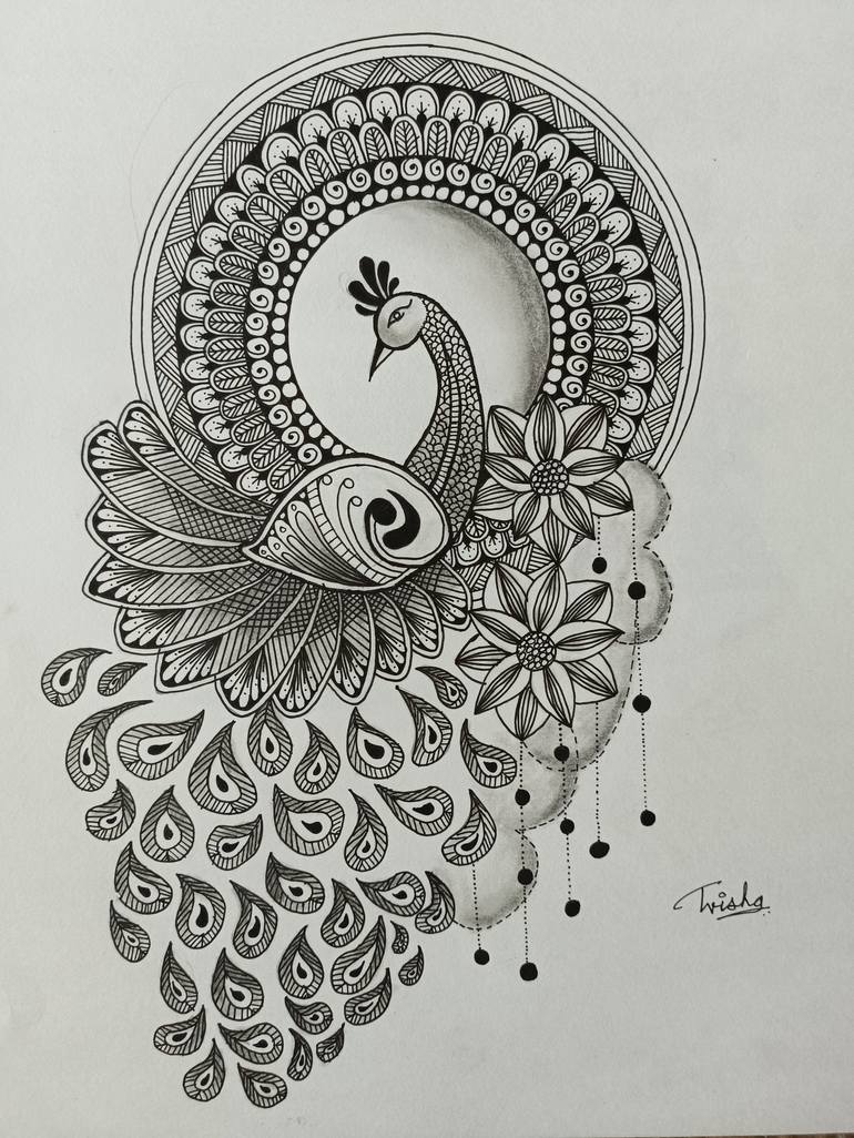 Mandala art Drawing by Harsha Gallage | Saatchi Art-saigonsouth.com.vn