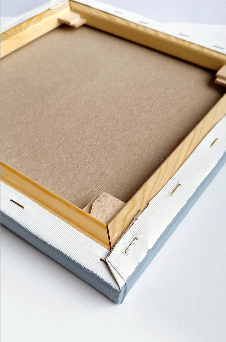 Original Abstract Seascape Painting by Adrienn Pécsek