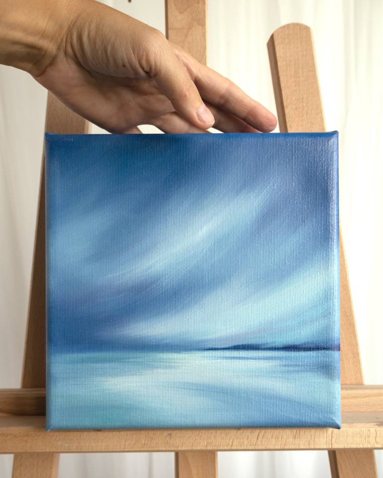 Original Seascape Painting by Adrienn Pécsek