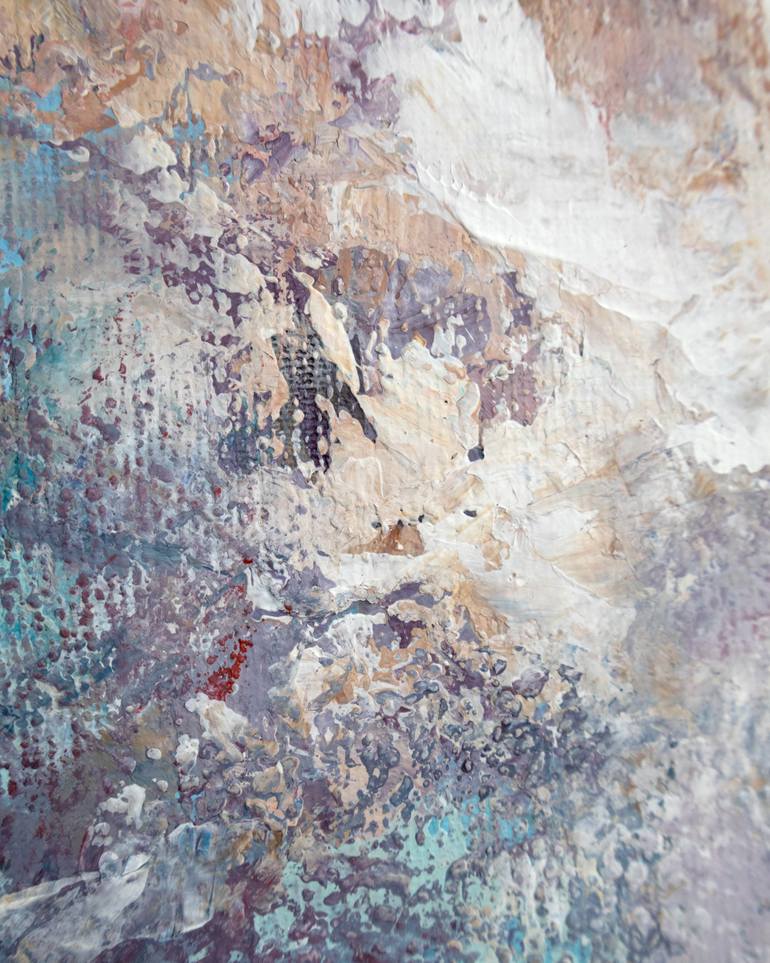 Original Abstract Landscape Painting by Adrienn Pécsek