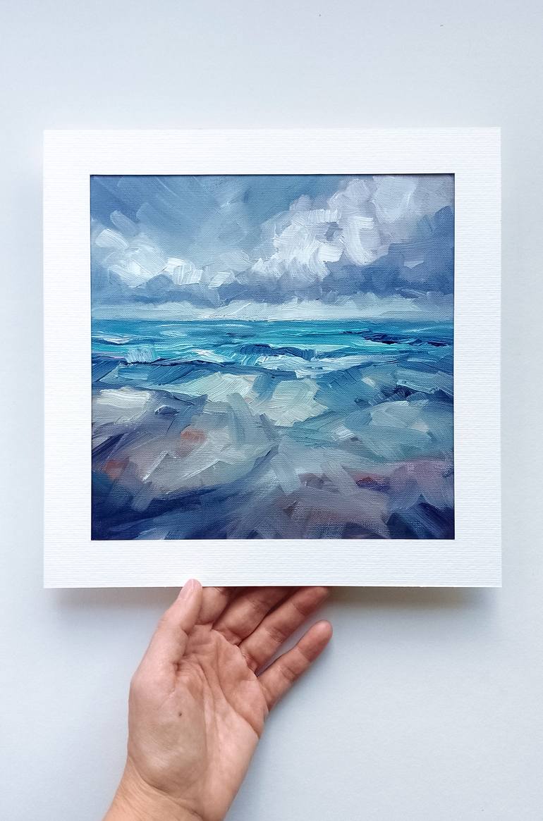 Original Abstract Painting by Adrienn Pécsek