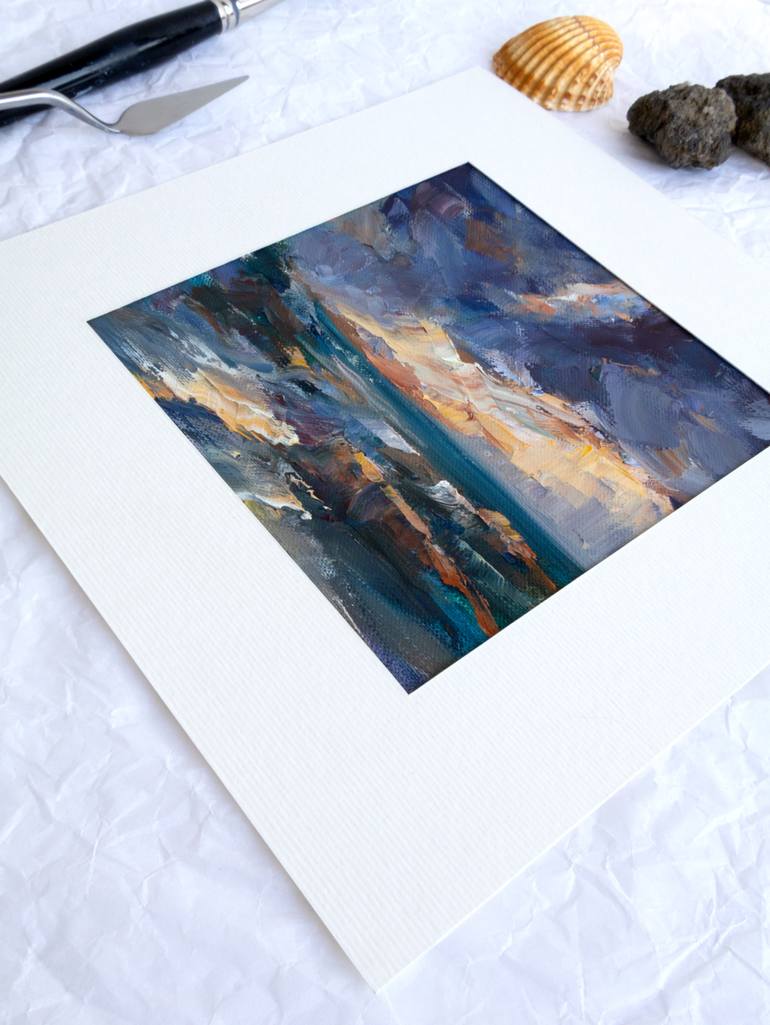 Original Abstract Painting by Adrienn Pécsek