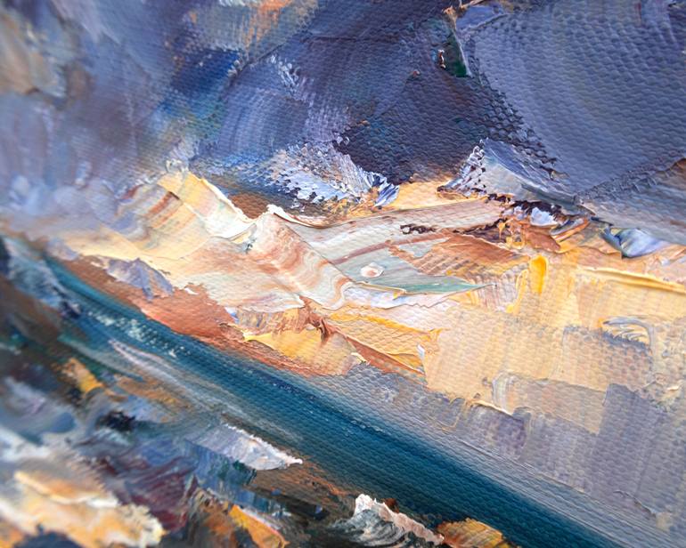 Original Abstract Painting by Adrienn Pécsek