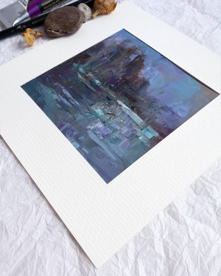 Original Abstract Nature Painting by Adrienn Pécsek