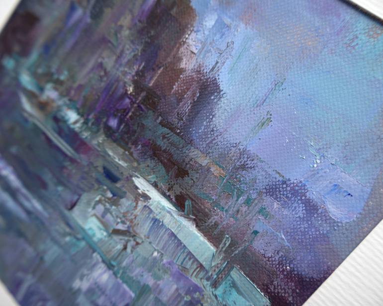 Original Abstract Nature Painting by Adrienn Pécsek