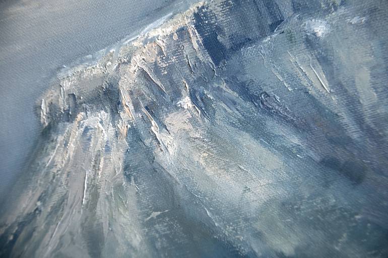 Original Impressionism Landscape Painting by Adrienn Pécsek