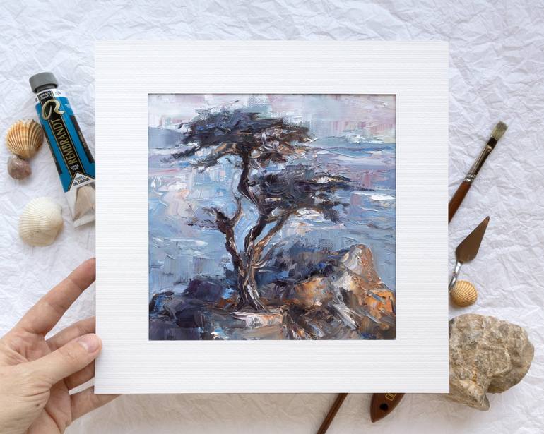 Original Impressionism Travel Painting by Adrienn Pécsek