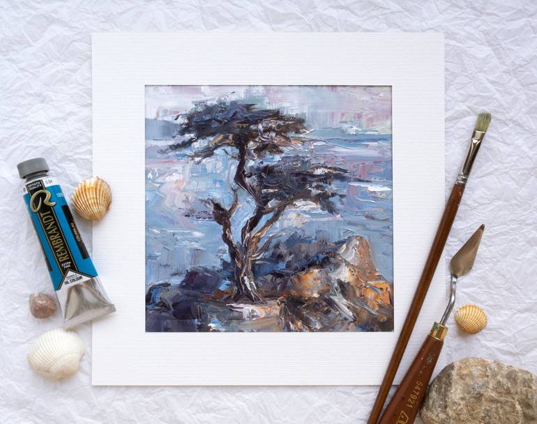 Original Impressionism Travel Painting by Adrienn Pécsek