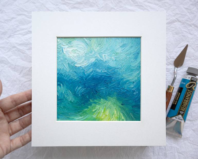 Original Abstract Painting by Adrienn Pécsek