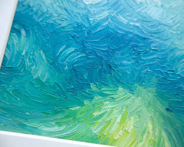 Original Abstract Painting by Adrienn Pécsek