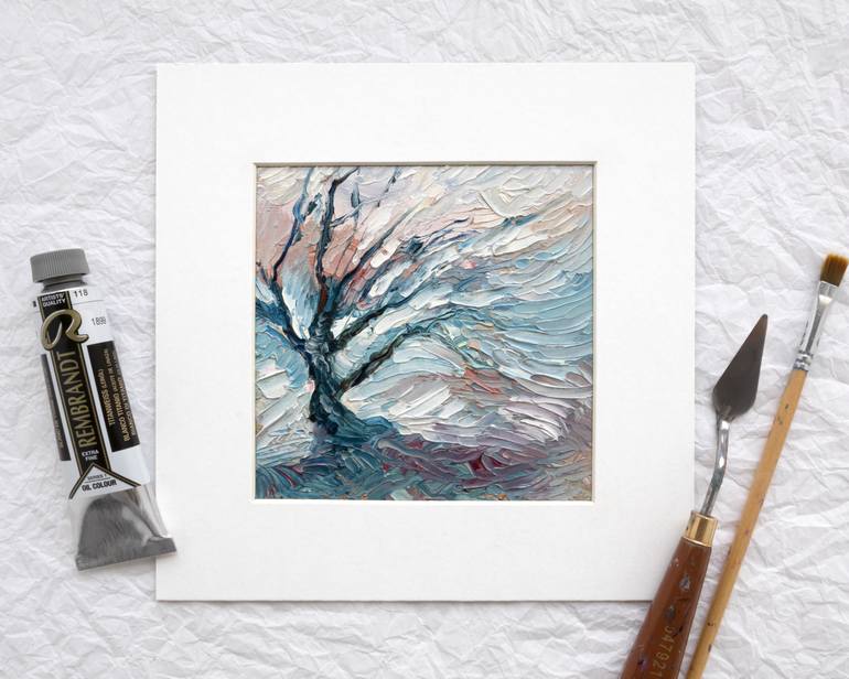 Original Abstract Nature Painting by Adrienn Pécsek