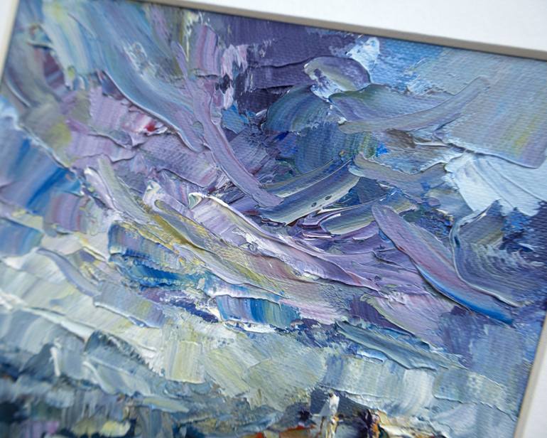 Original Contemporary Abstract Painting by Adrienn Pécsek