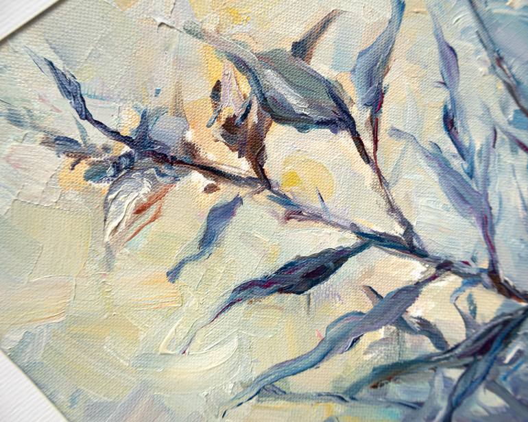 Original Impressionism Garden Painting by Adrienn Pécsek