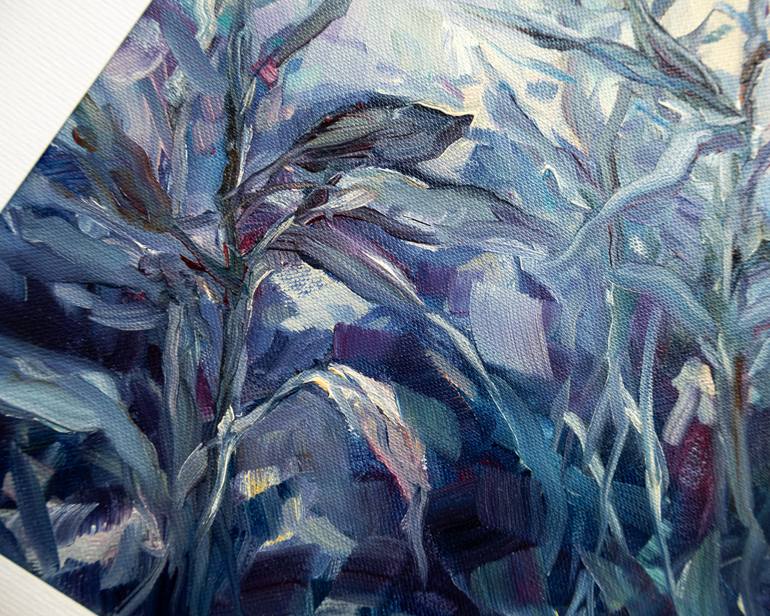 Original Impressionism Garden Painting by Adrienn Pécsek