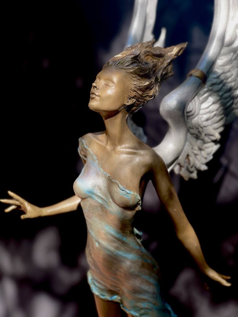 Original Figurative Women Sculpture by Patrick Wise