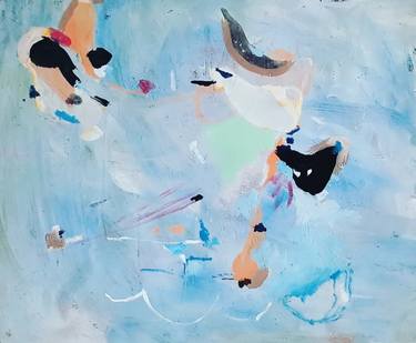Original Abstract Expressionism Abstract Paintings by Mariela Antonini