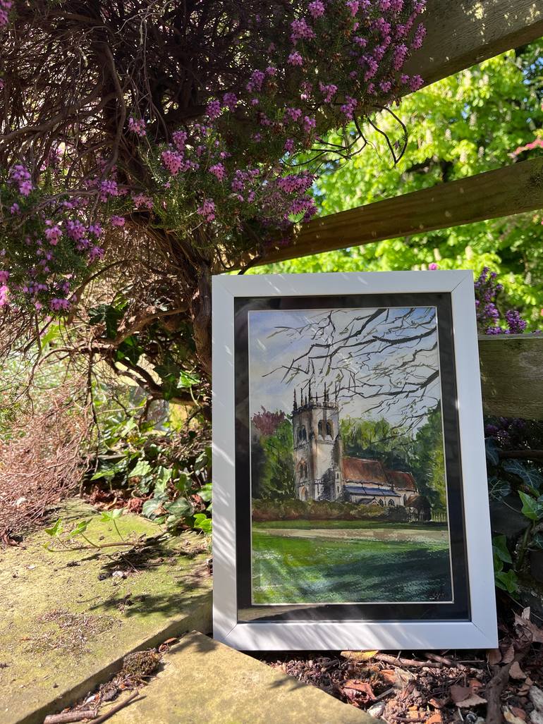 Original Classicism Rural Life Painting by Yevheniya Duka