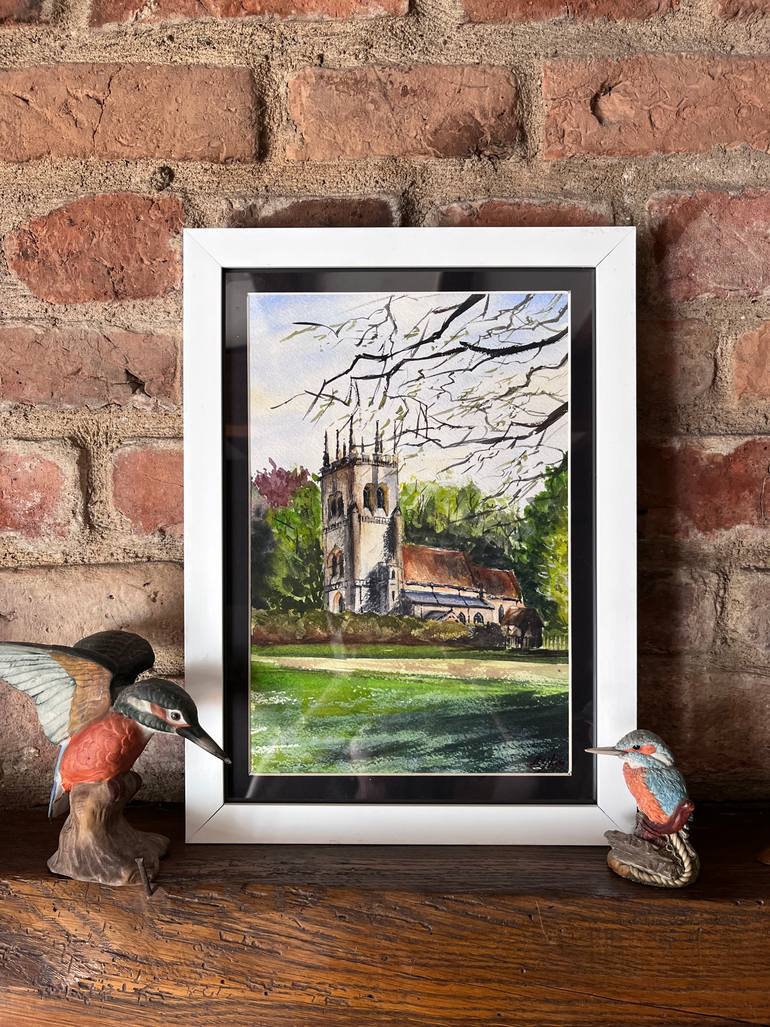 Original Classicism Rural Life Painting by Yevheniya Duka