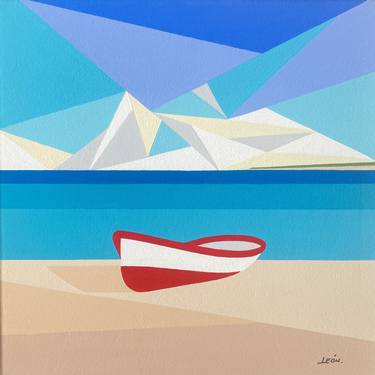Print of Pop Art Beach Paintings by Andry León