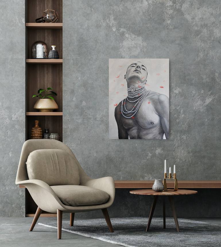 Original Contemporary People Painting by Evgenia Berestneva