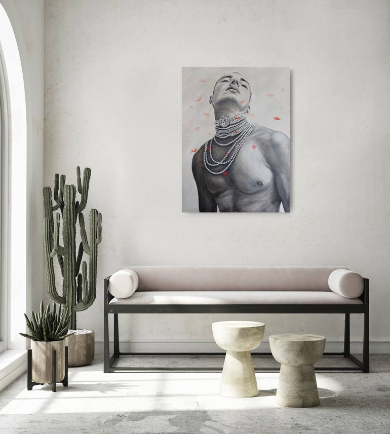 Original Contemporary People Painting by Evgenia Berestneva