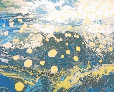 Print of Abstract Water Drawings by Seungchul Shin