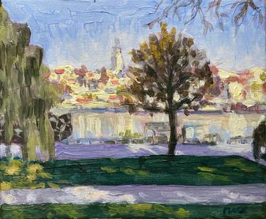 Original Impressionism Landscape Paintings by Goran Mijajlovic