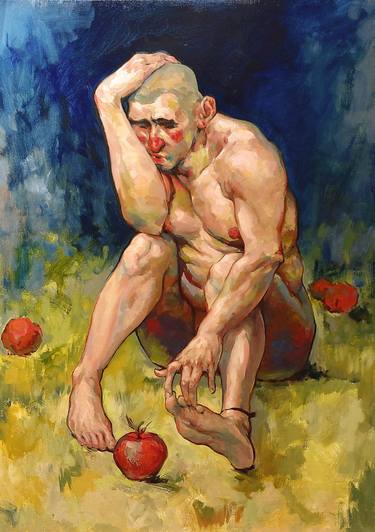Print of Conceptual Nude Paintings by Carlos Antunes
