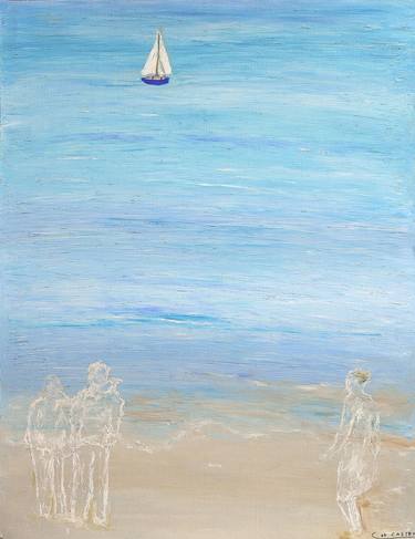 Print of Beach Paintings by Concha De Castro
