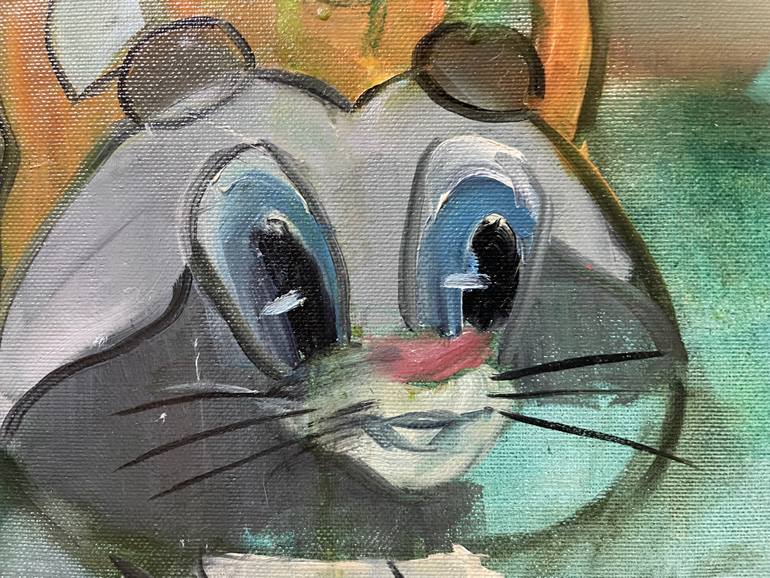 Original Realism People Painting by Iryna Rallo