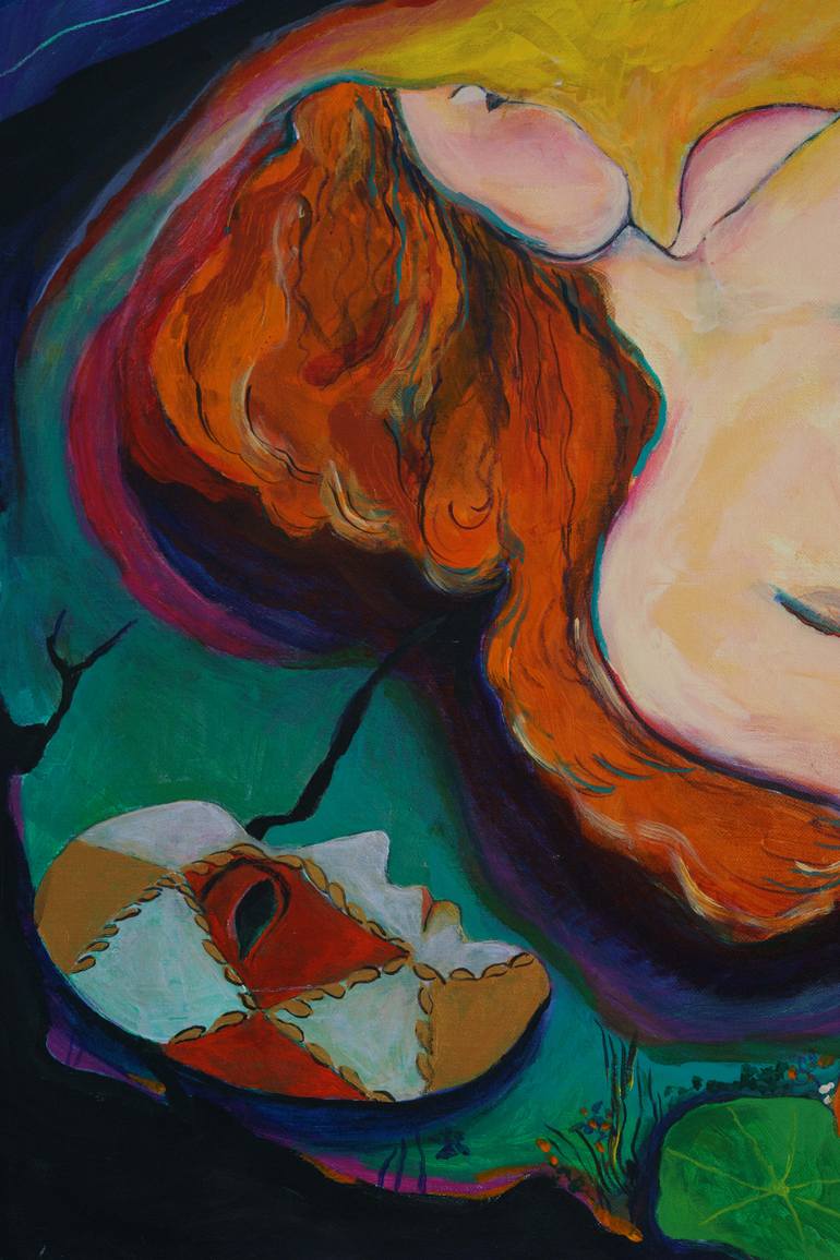 Original Conceptual Other Painting by Saskia Huetink