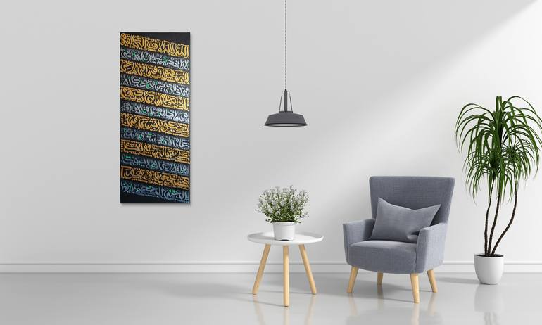 Original Abstract Expressionism Abstract Painting by Muhammad Waqas